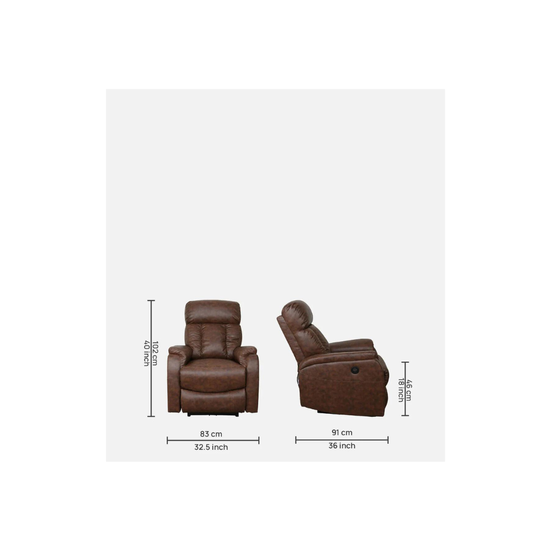 Vintter-1-Seater-Leatherette-Motorized-Recliner-In-Black-Brown-Colour (3)